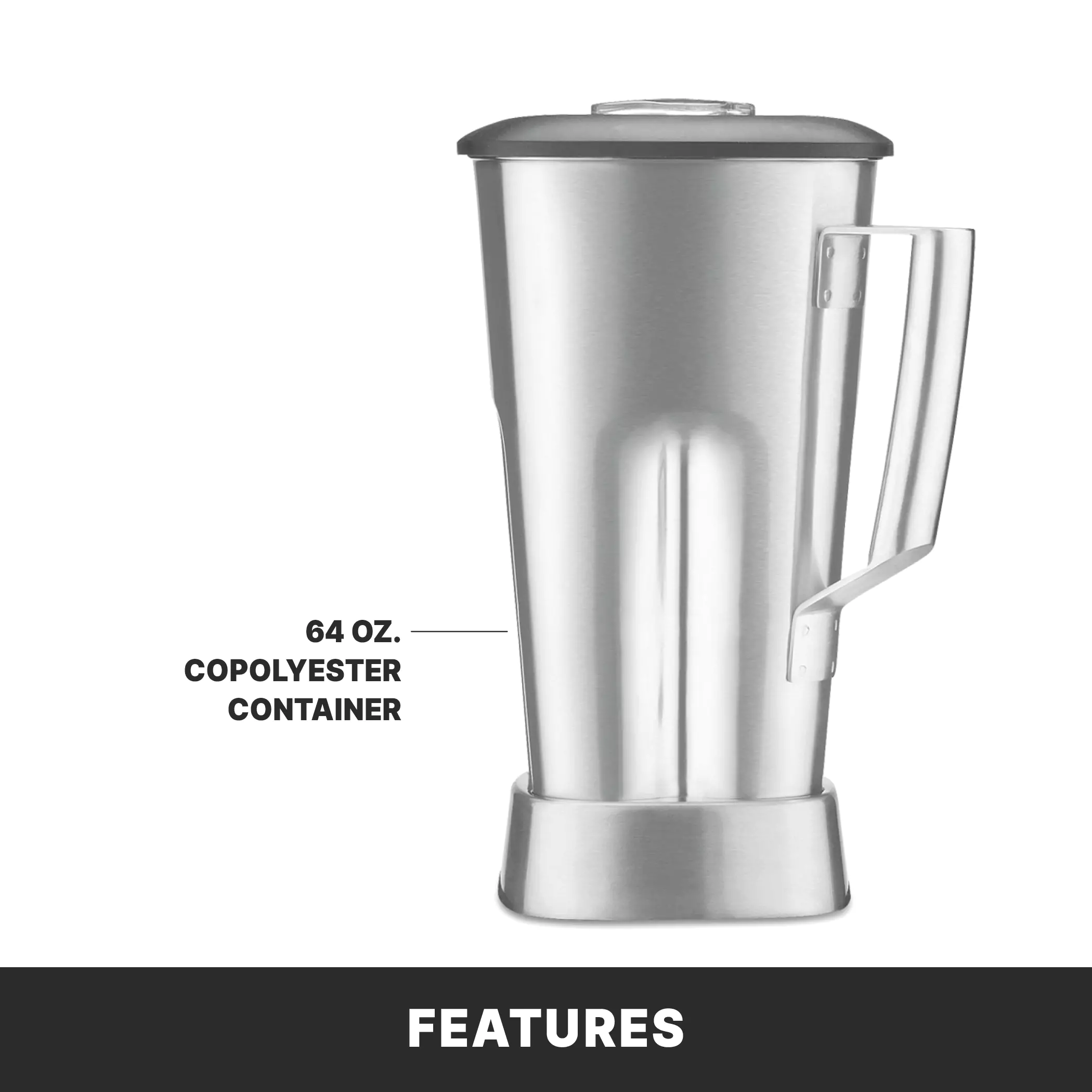 Xtreme Blender with Electronic Keypad and 64 oz. Stainless Steel Container